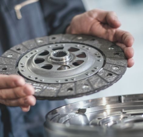 embreagem desgastada