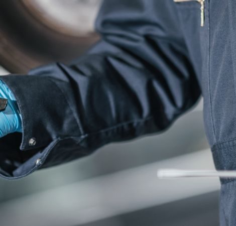 pastilha de freio gasta